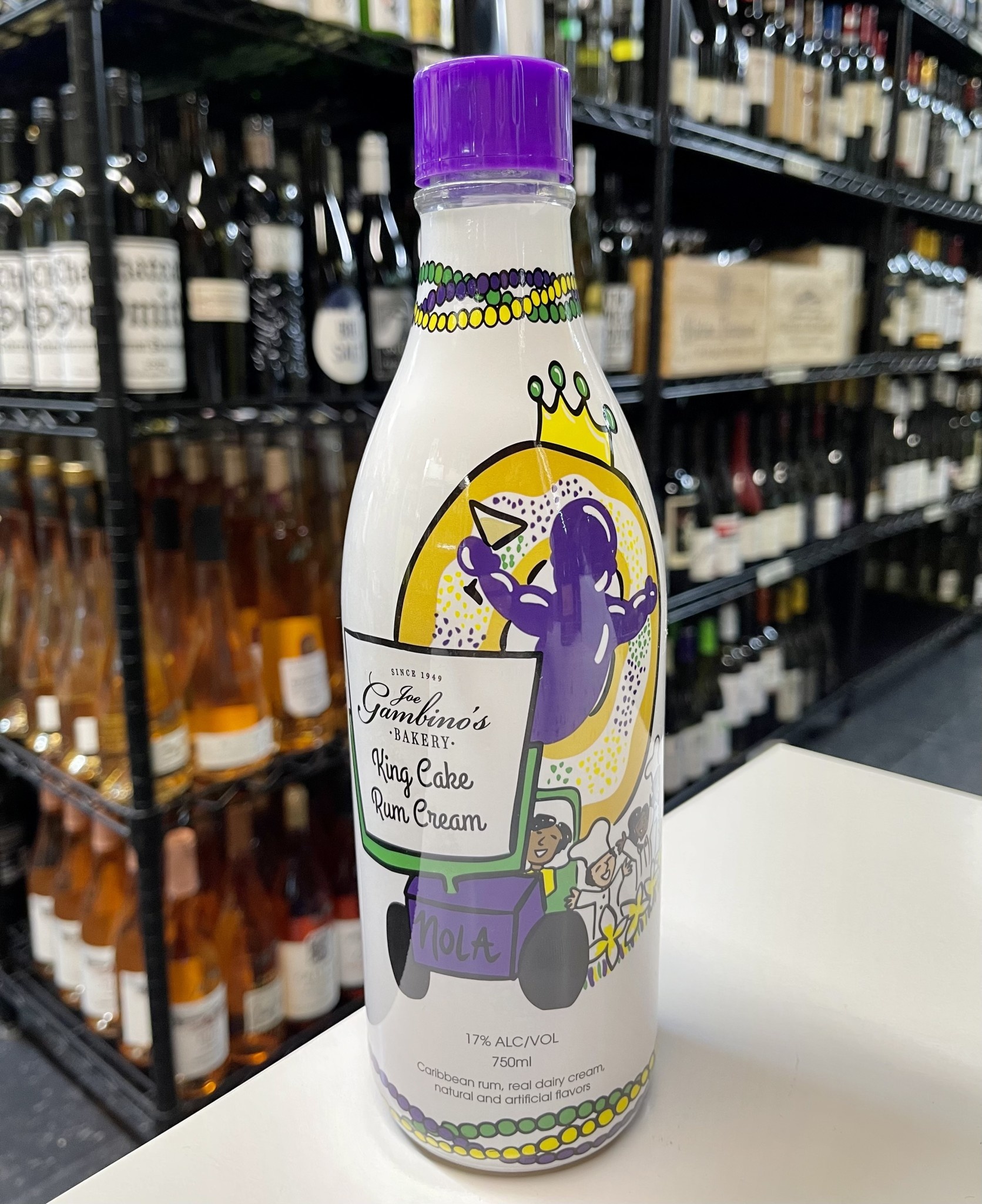 Gambino King Cake Rum Cream 750ml