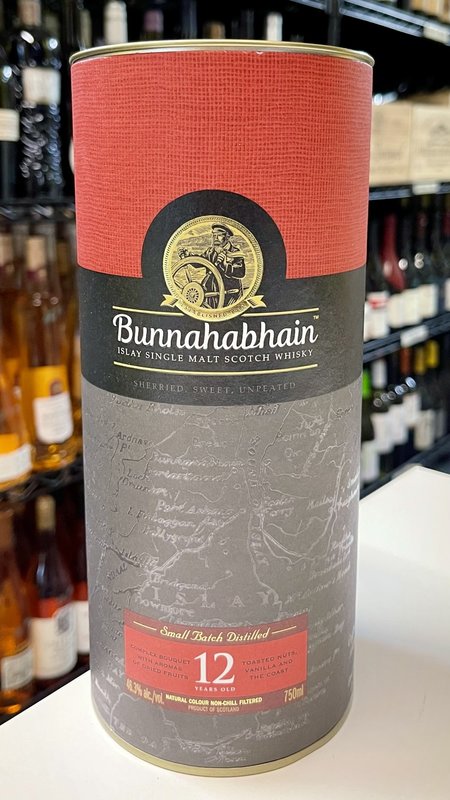 Bunnahabhain 12Y Islay Single Malt Scotch 750ml