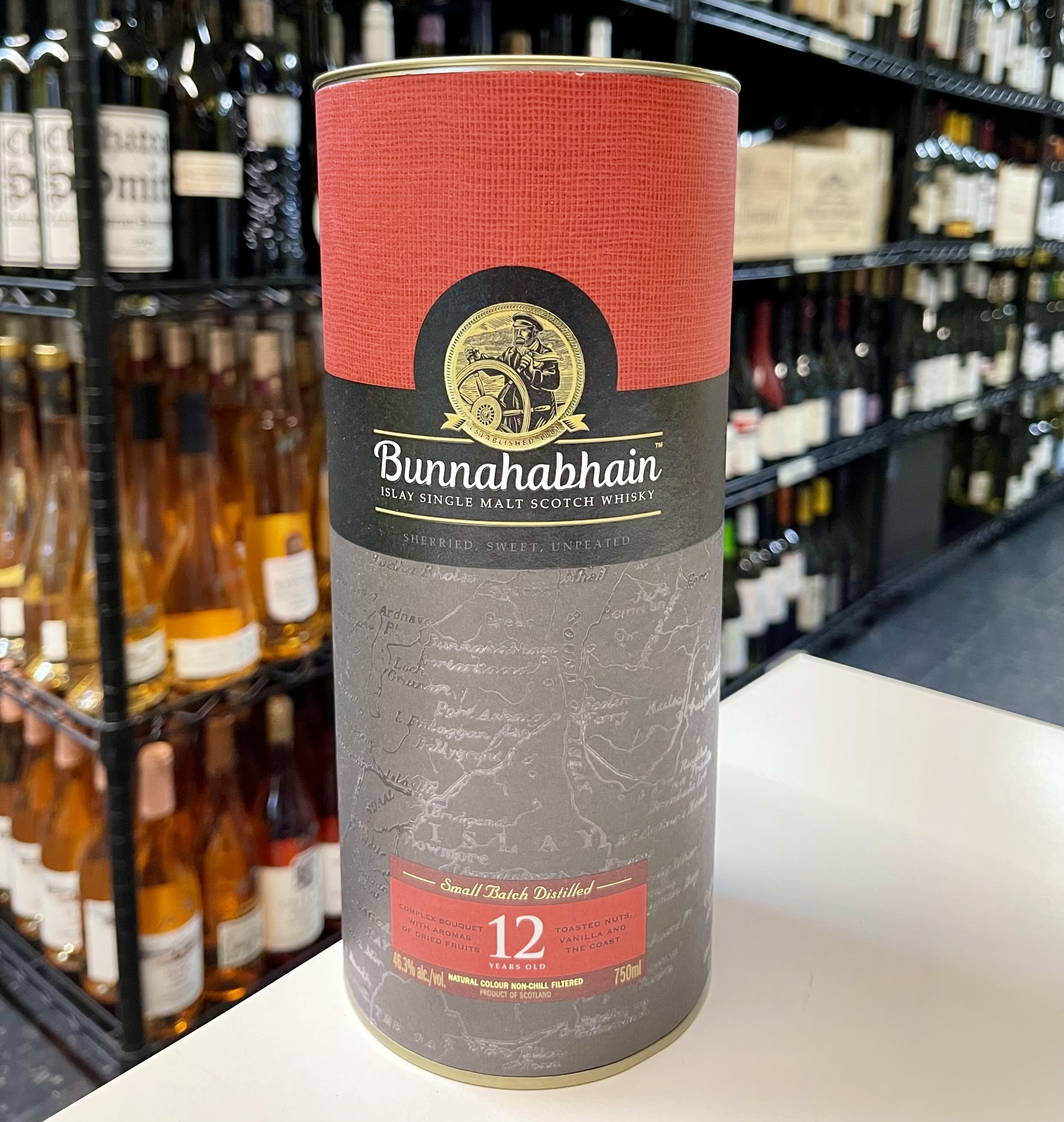 Bunnahabhain 12Y Islay Single Malt Scotch 750ml