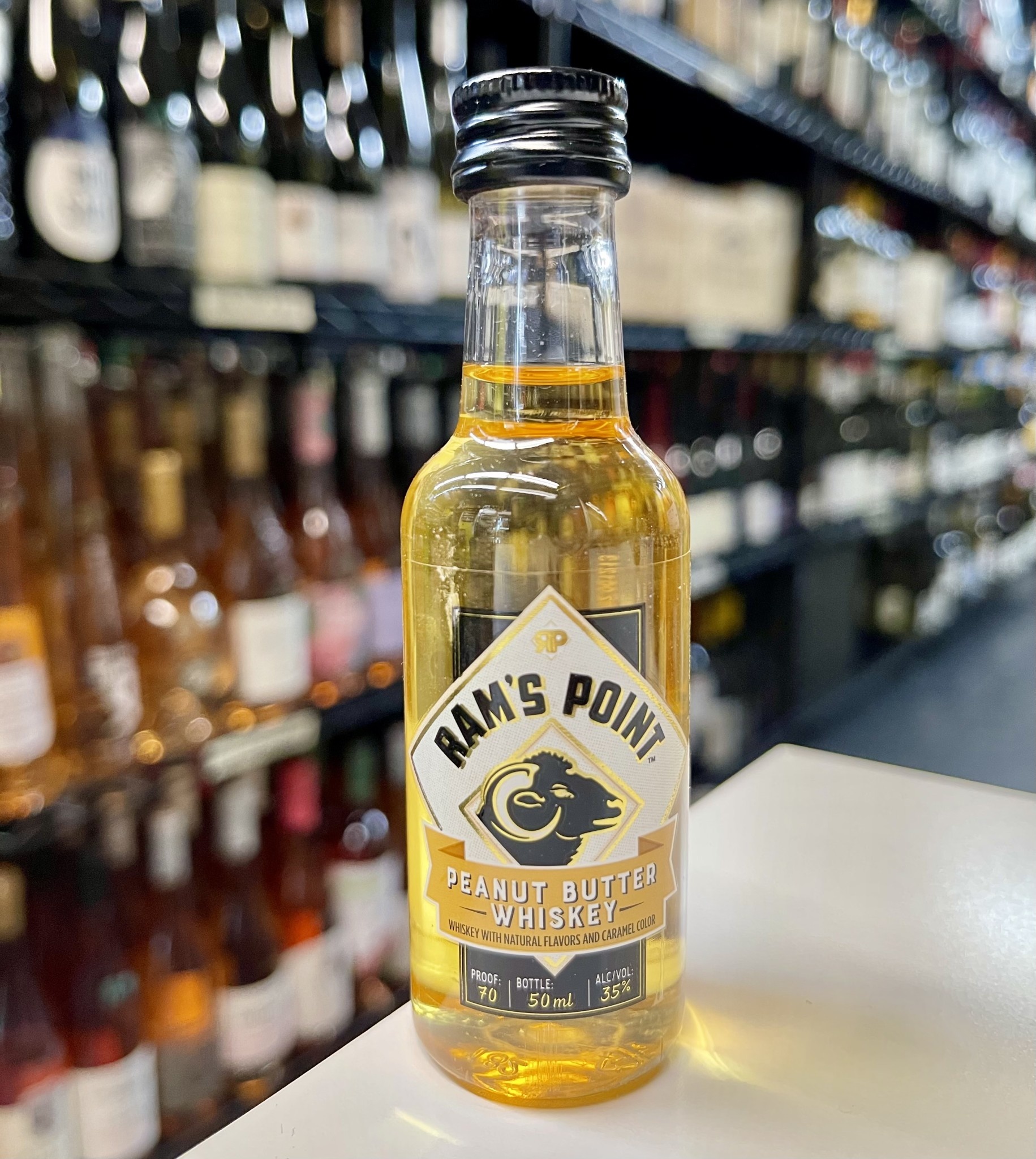 Ram's Point Peanut Butter Whiskey 50ml