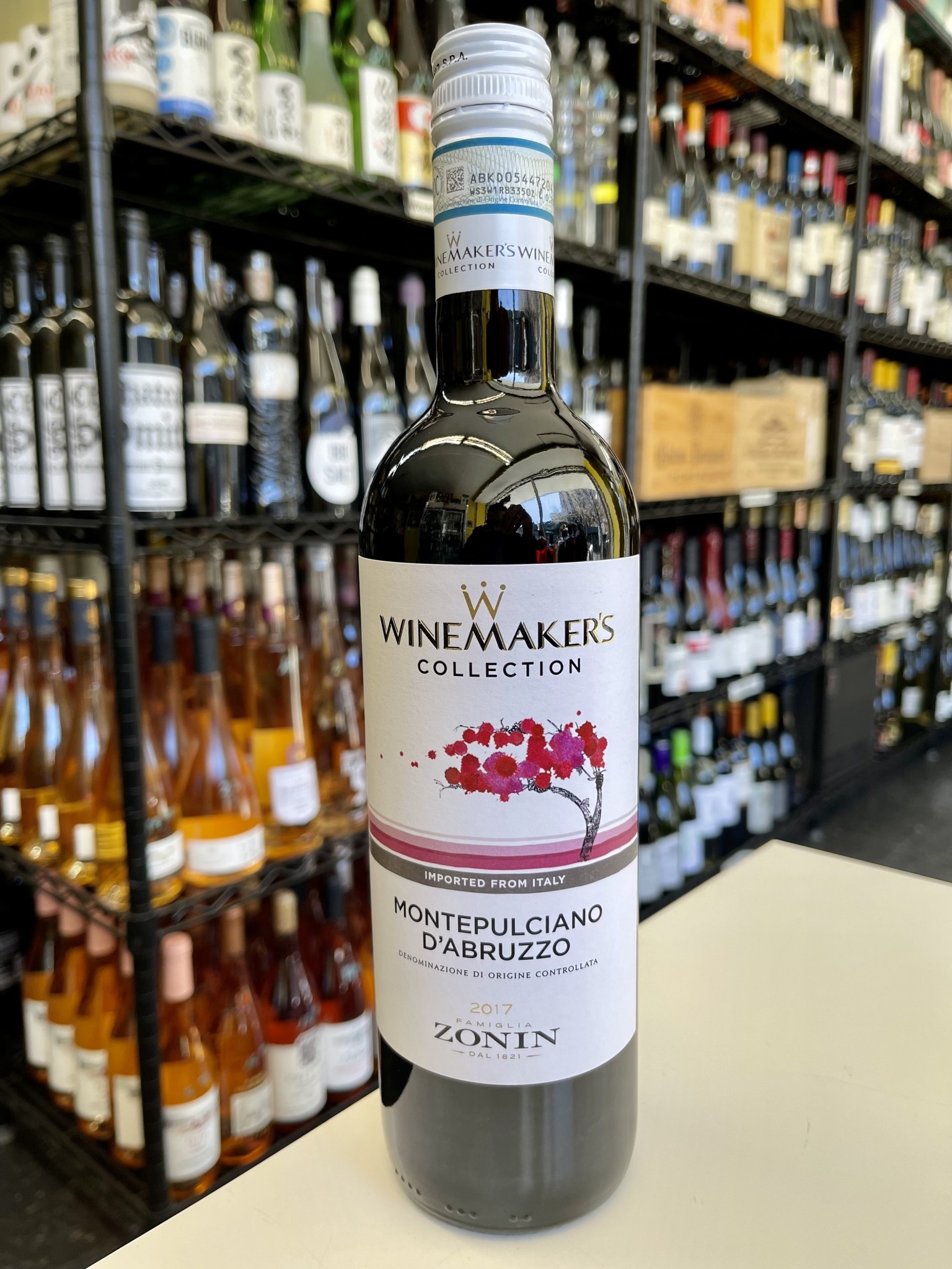 Zonin Montepulciano D'Abruzzo 2017 750ml