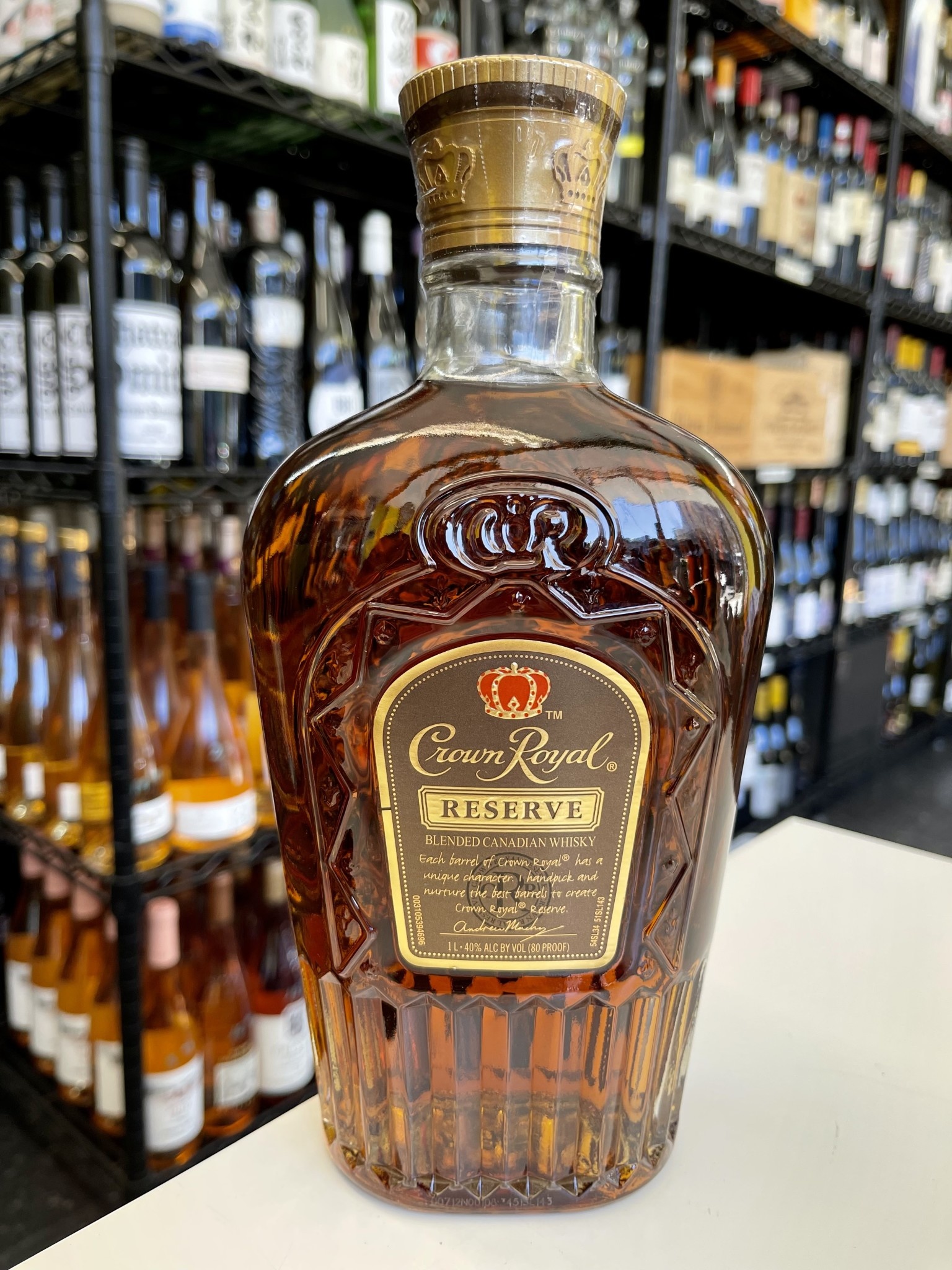 Crown Royal Reserve Canadian Whisky 1L - Divino