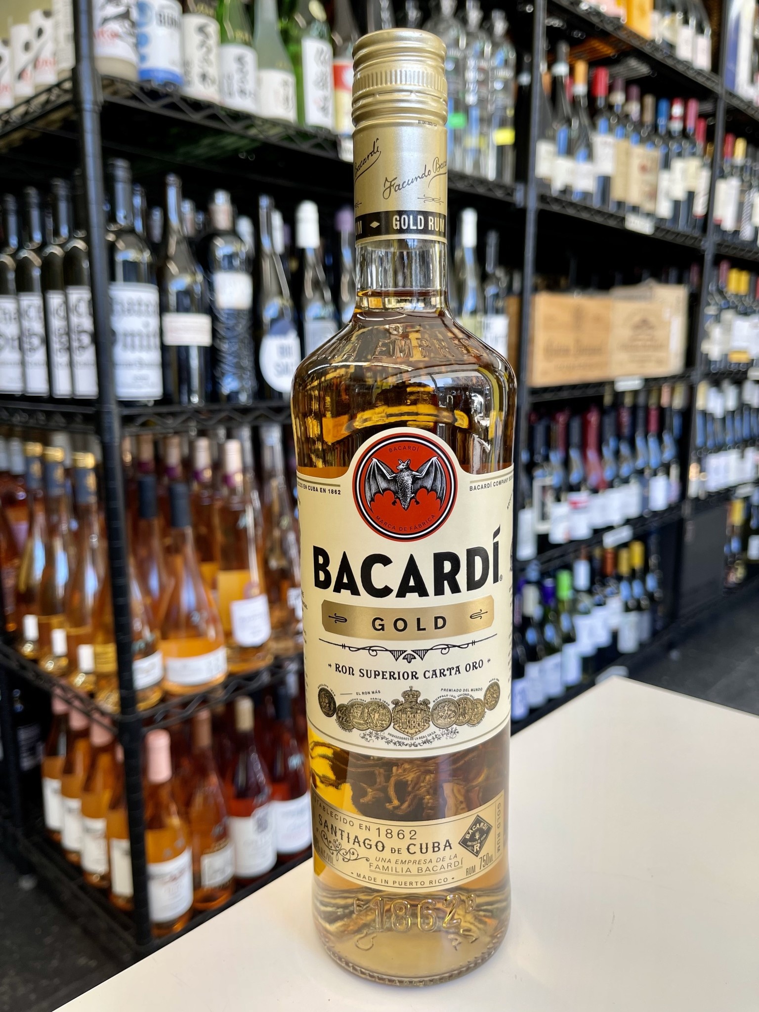 Bacardi Gold Rum 750ml - Divino