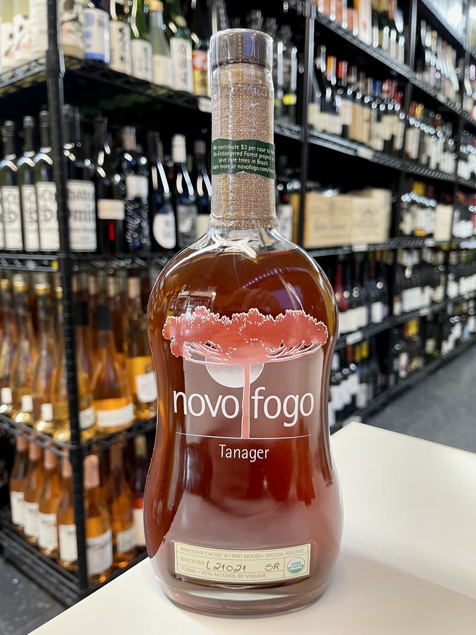 Novo Fogo Novo Fogo Tanager Cachaca 750ml