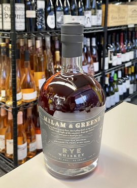 Milam & Greene Straight Rye Whiskey 750ml