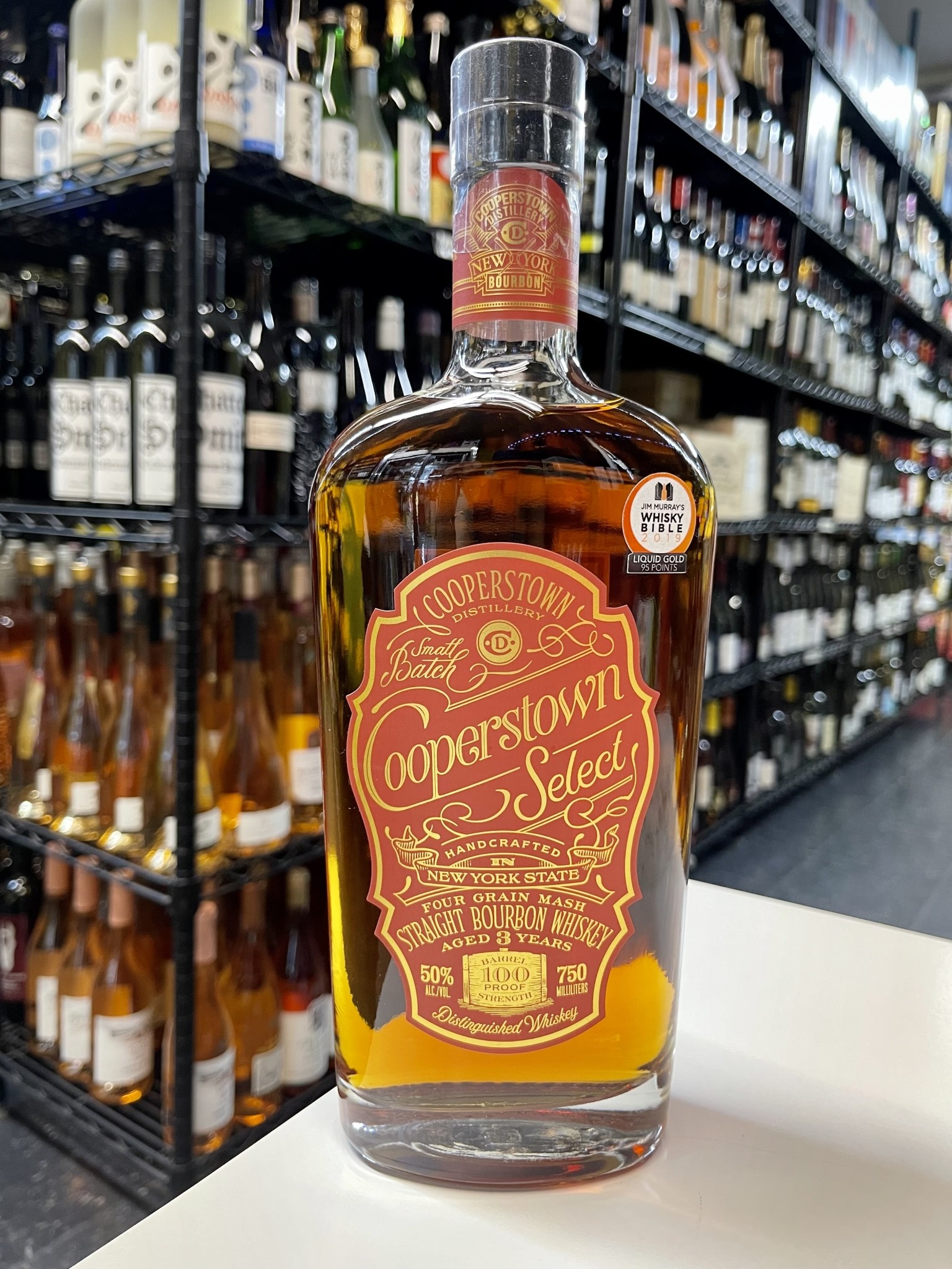 Cooperstown Select Straight Bourbon Whiskey 750ml