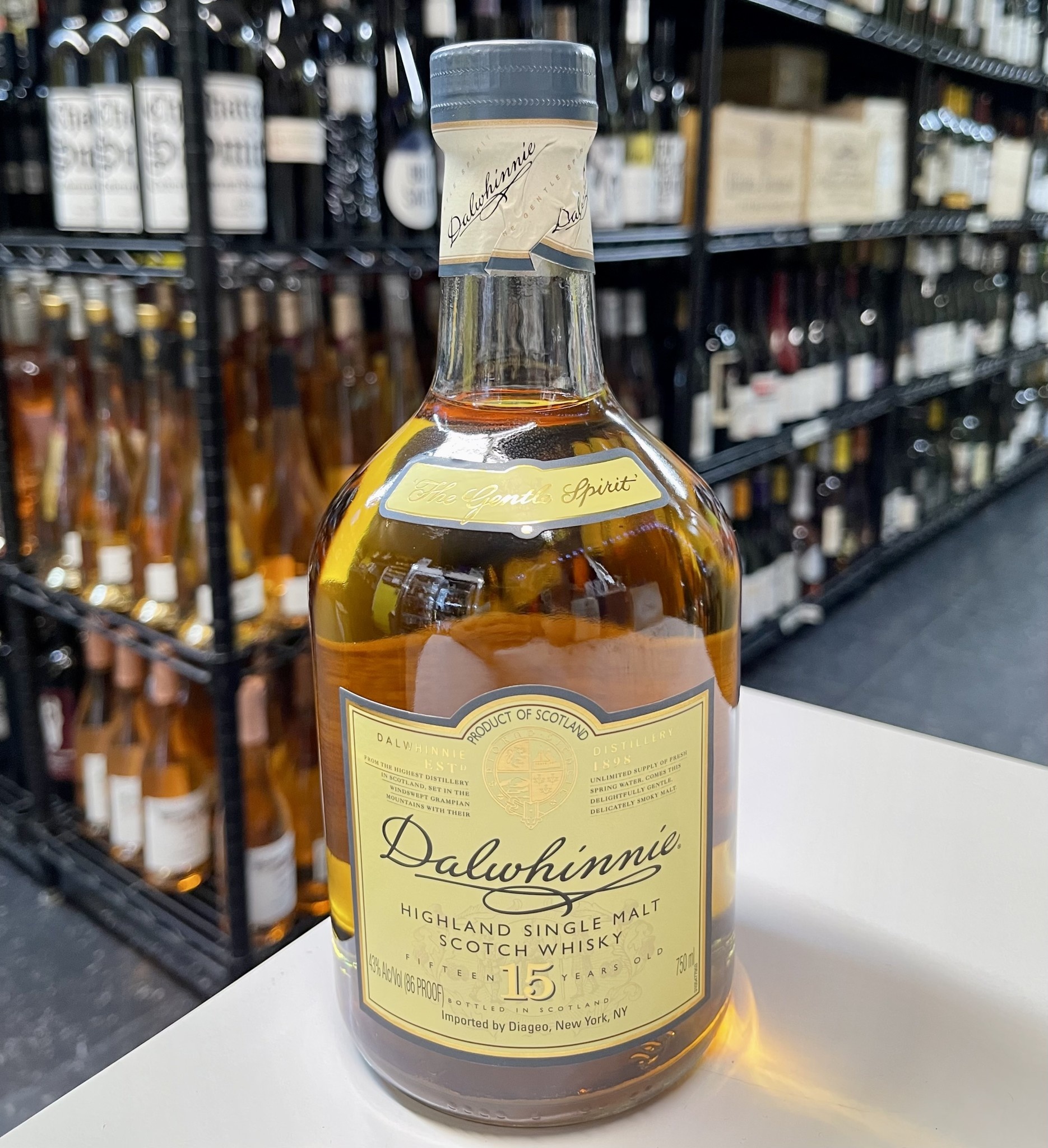 Dalwhinnie 15Y Highland Single Malt 750ml
