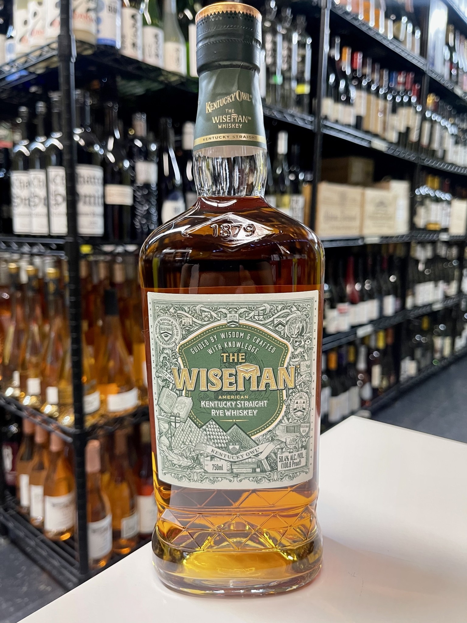 Kentucky Owl The Wiseman Rye Whiskey 750ml