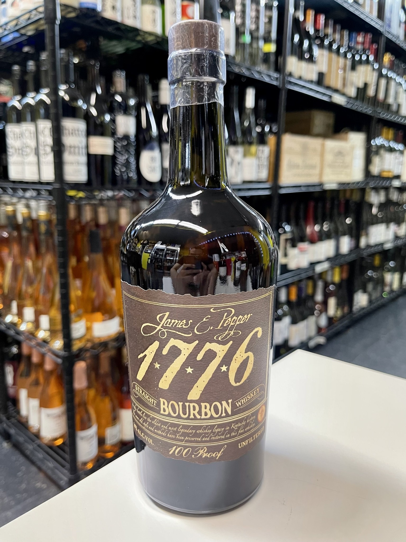 James E. Pepper 1776 Straight Bourbon Whiskey 750ml