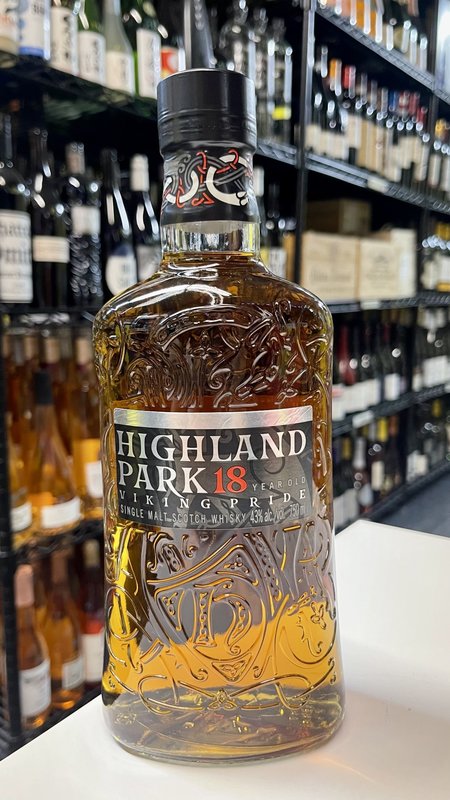 Highland Park 18Y Single Malt Scotch 2021 Batch Whisky 750ml