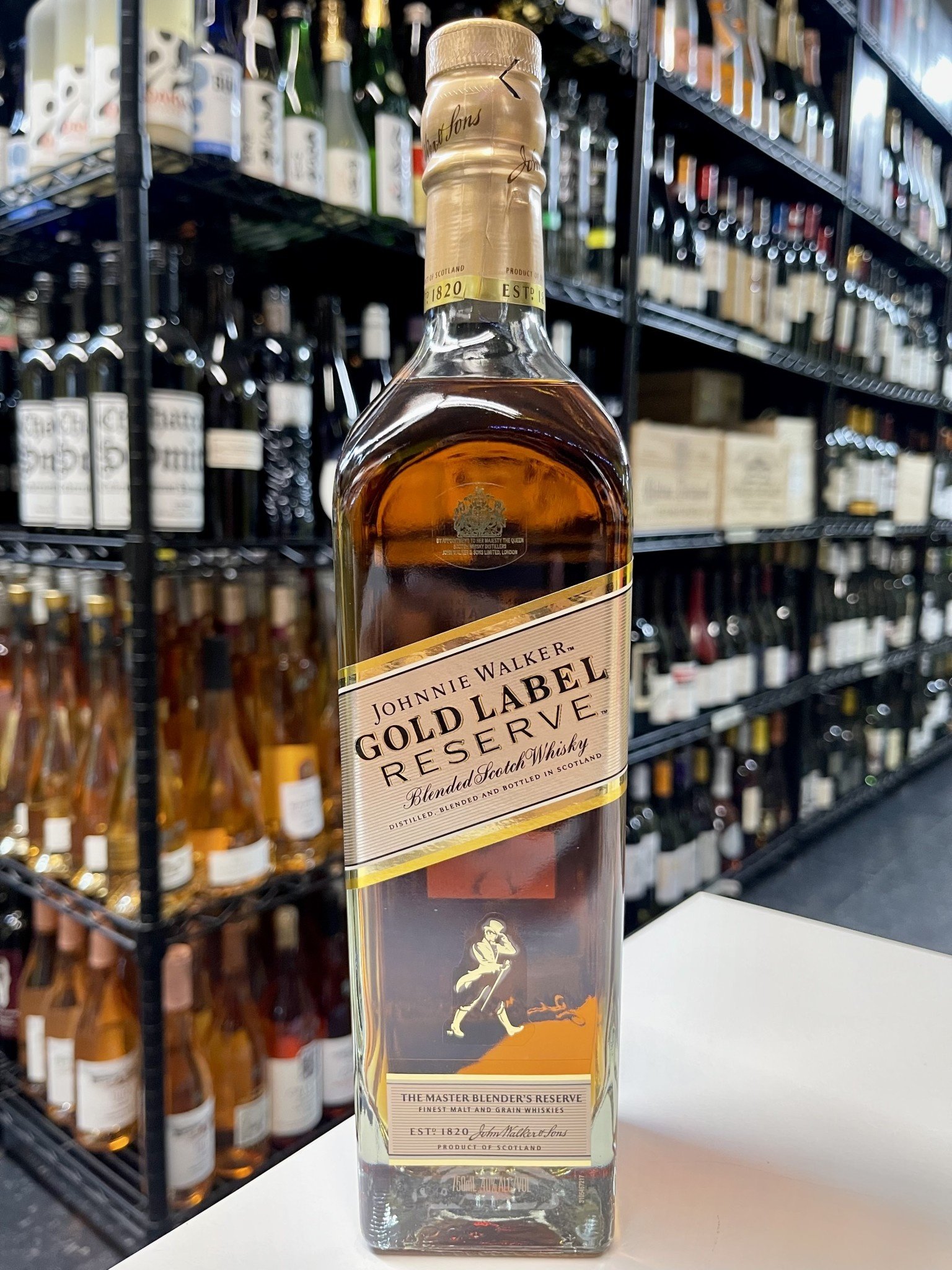 huella juez fractura Johnnie Walker Gold Label Reserve Whisky 750ml - Divino