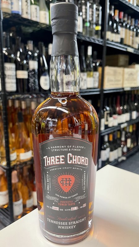 Three Chord Tennessee Straight Whiskey 750ml