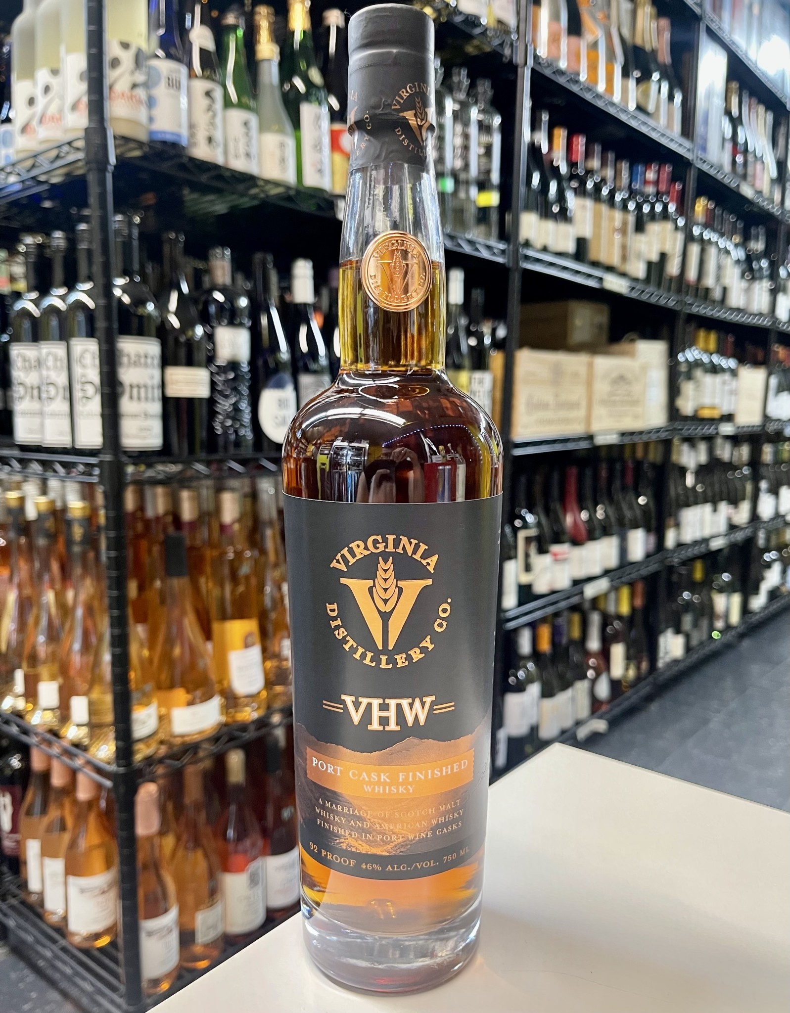 Virginia Distillery Co. VHW Port Cask Whisky 750ml