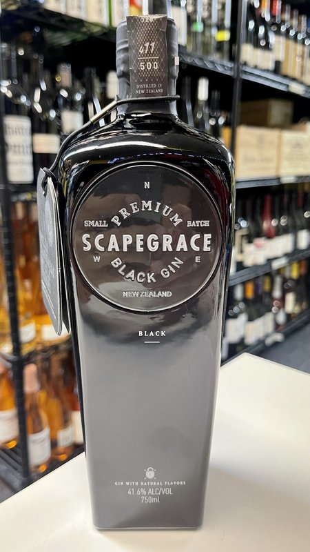 Scapegrace Scapegrace Black Gin 750ml