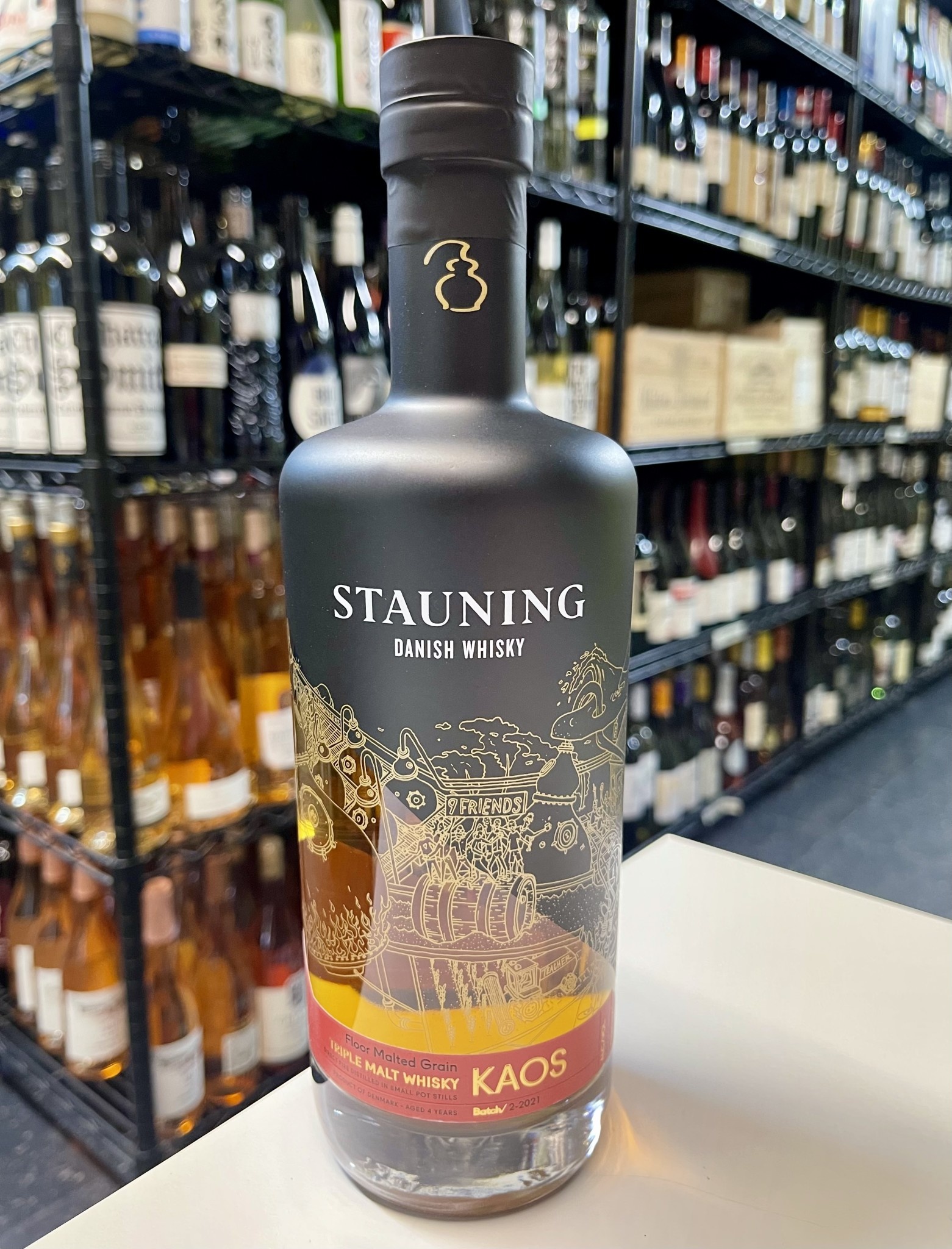 Stauning KAOS  Triple Malt Whisky 750ml