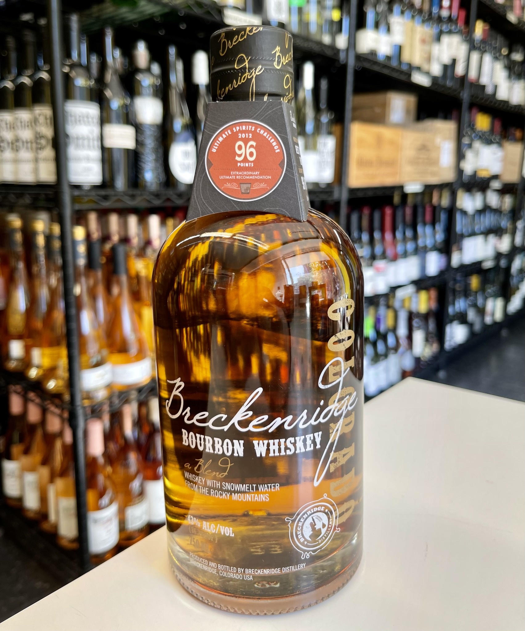 Breckenridge Bourbon Whiskey 750ml - Divino