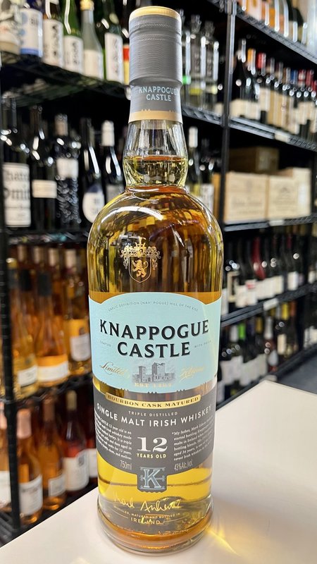 Knappogue Castle 12Y Single Malt Irish Whiskey 750ml
