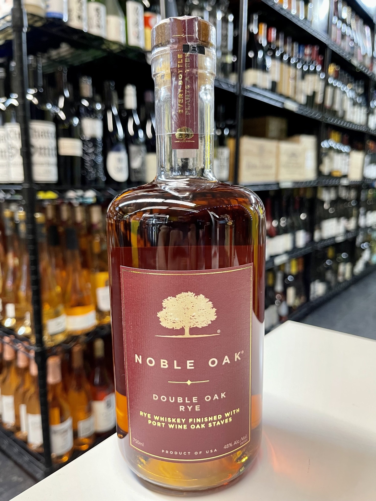 Noble Oak Double Oak Rye 750ml