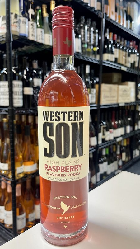 Western Son Western Son Raspberry Vodka 750ml