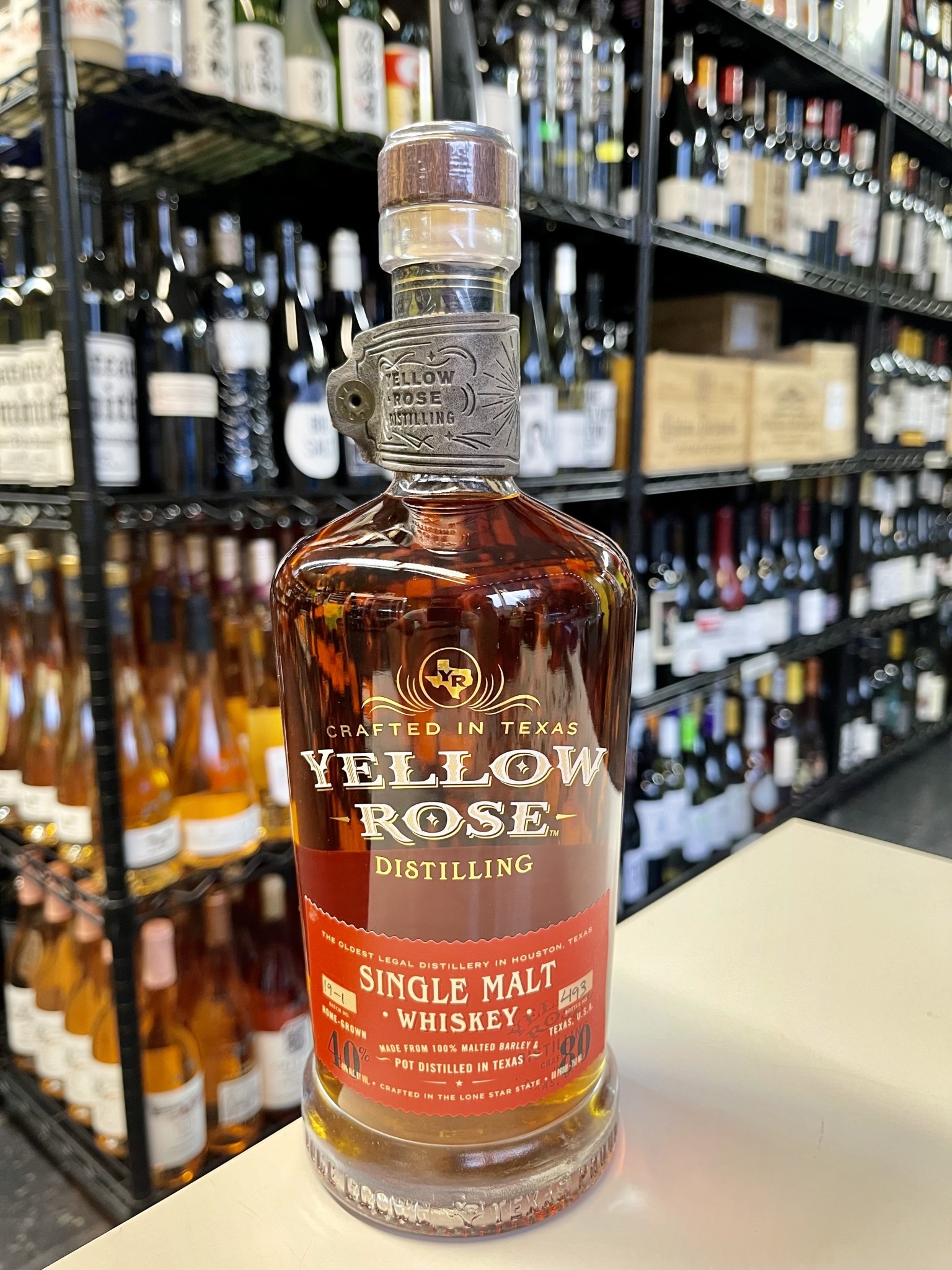 Yellow Rose Single Malt Whiskey 750ml