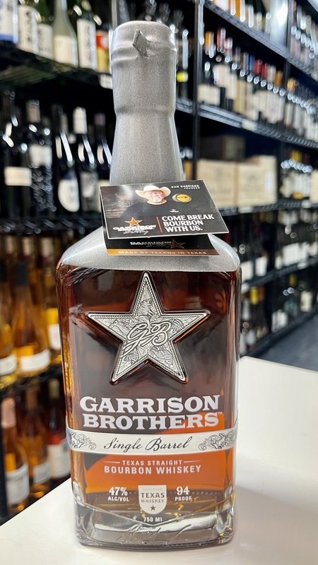 Garrison Brothers Single Barrel Bourbon Whiskey 750ml