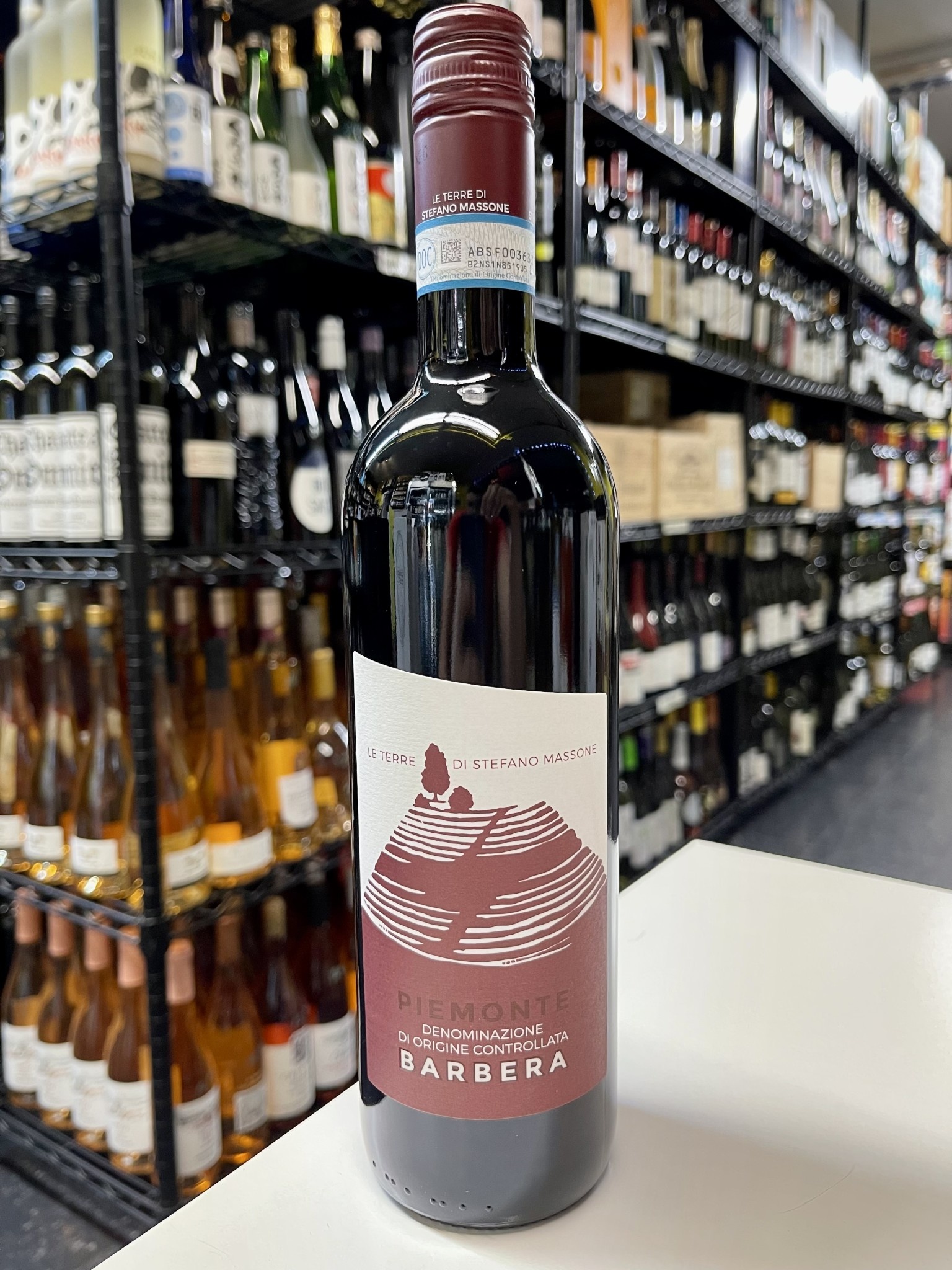 Stefano Massone Piemonte Barbera 2019 750ml