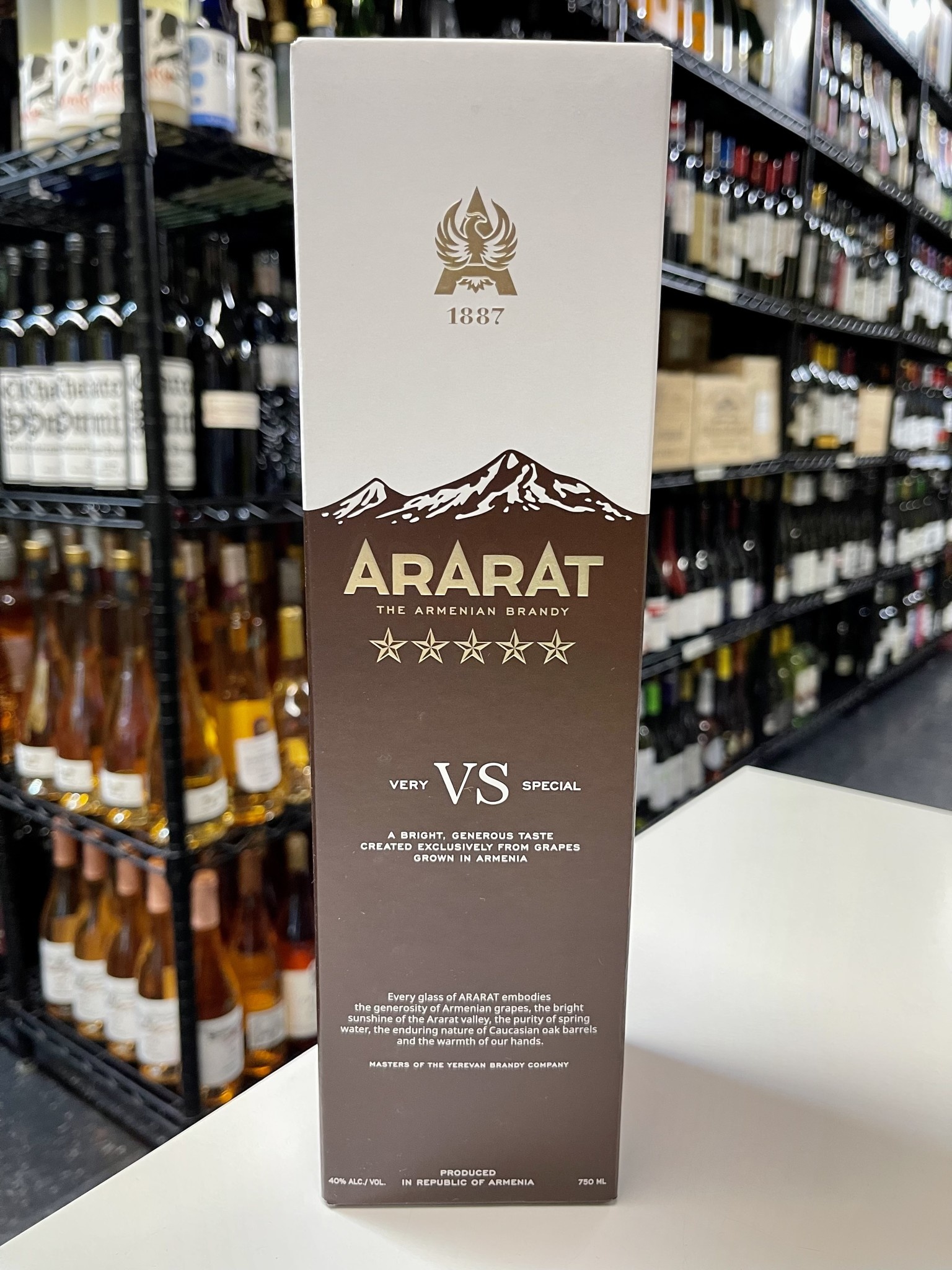 Ararat 5 Star VS Armenian Brandy 750ml
