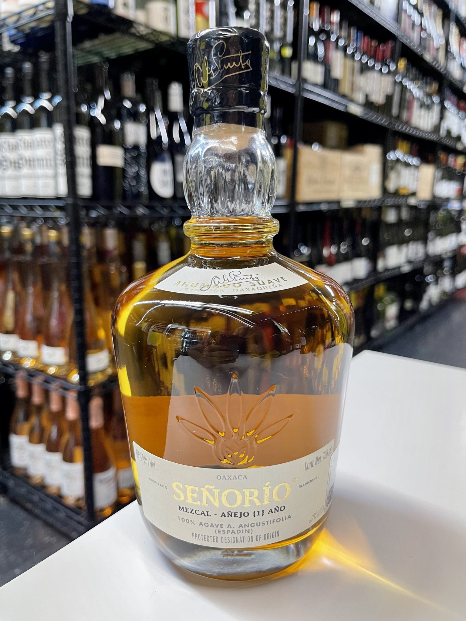 Senorio Mezcal Anejo 750ml