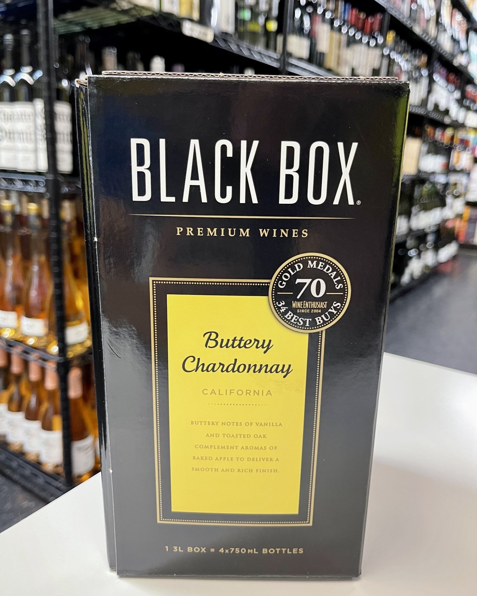 Black Box Buttery Chardonnay NV 3L Divino