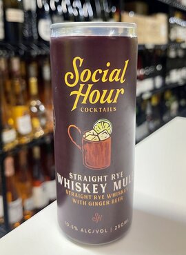 Social Hour Social Hour Whiskey Mule Cocktail 250ml