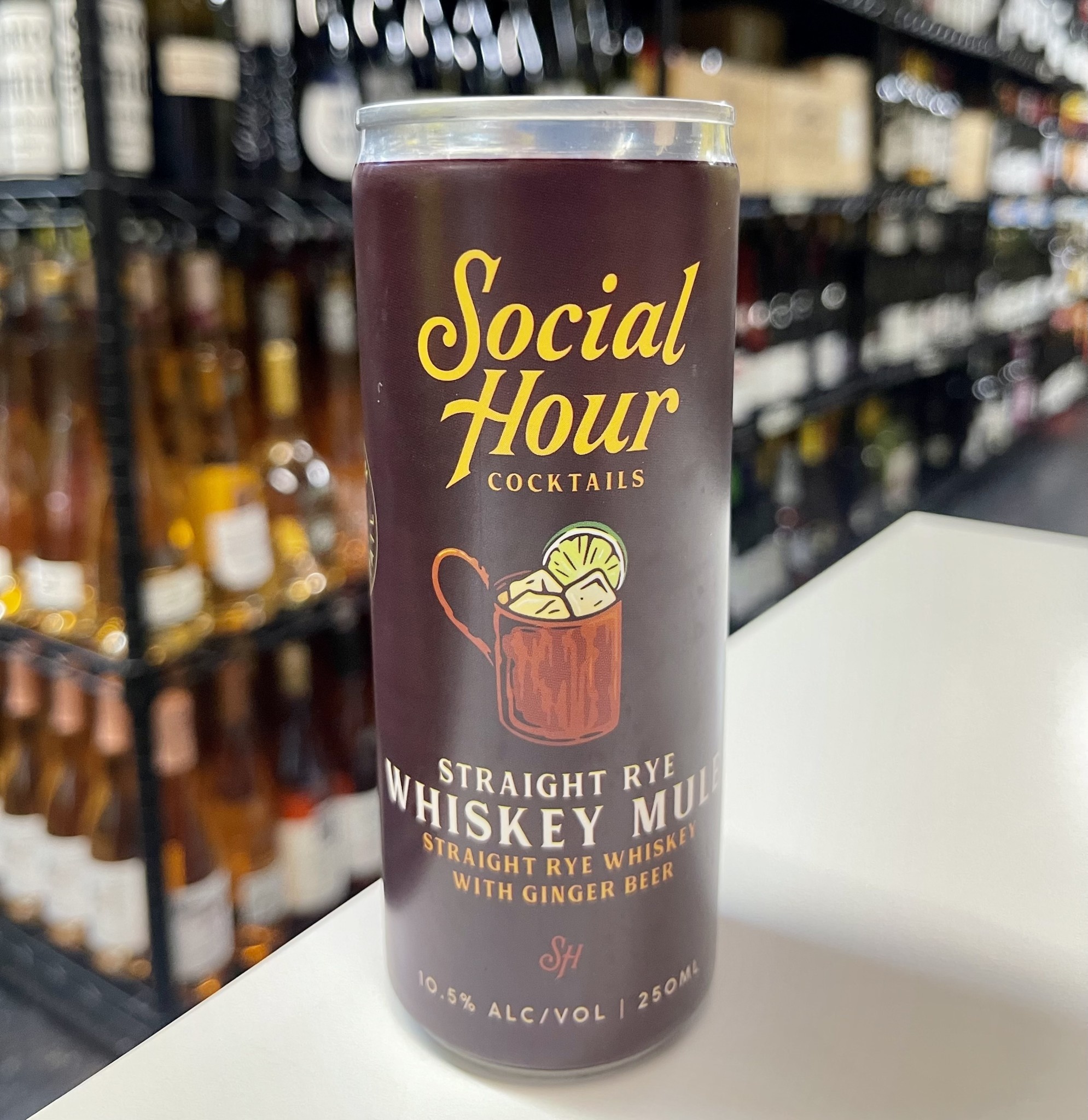 Social Hour Social Hour Whiskey Mule Cocktail 250ml