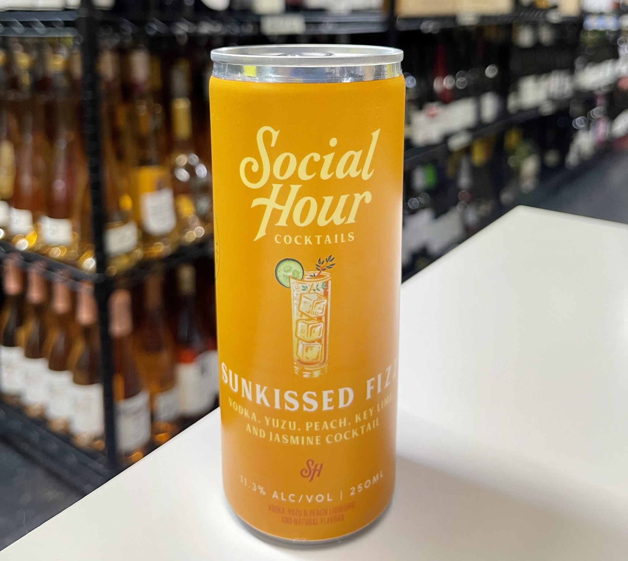 Social Hour Sunkissed Fizz Vodka 250ml - Divino