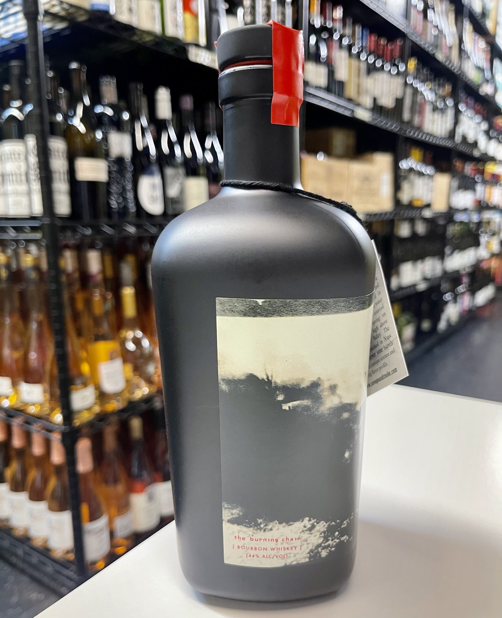 The Burning Chair Bourbon Whisky 750ml