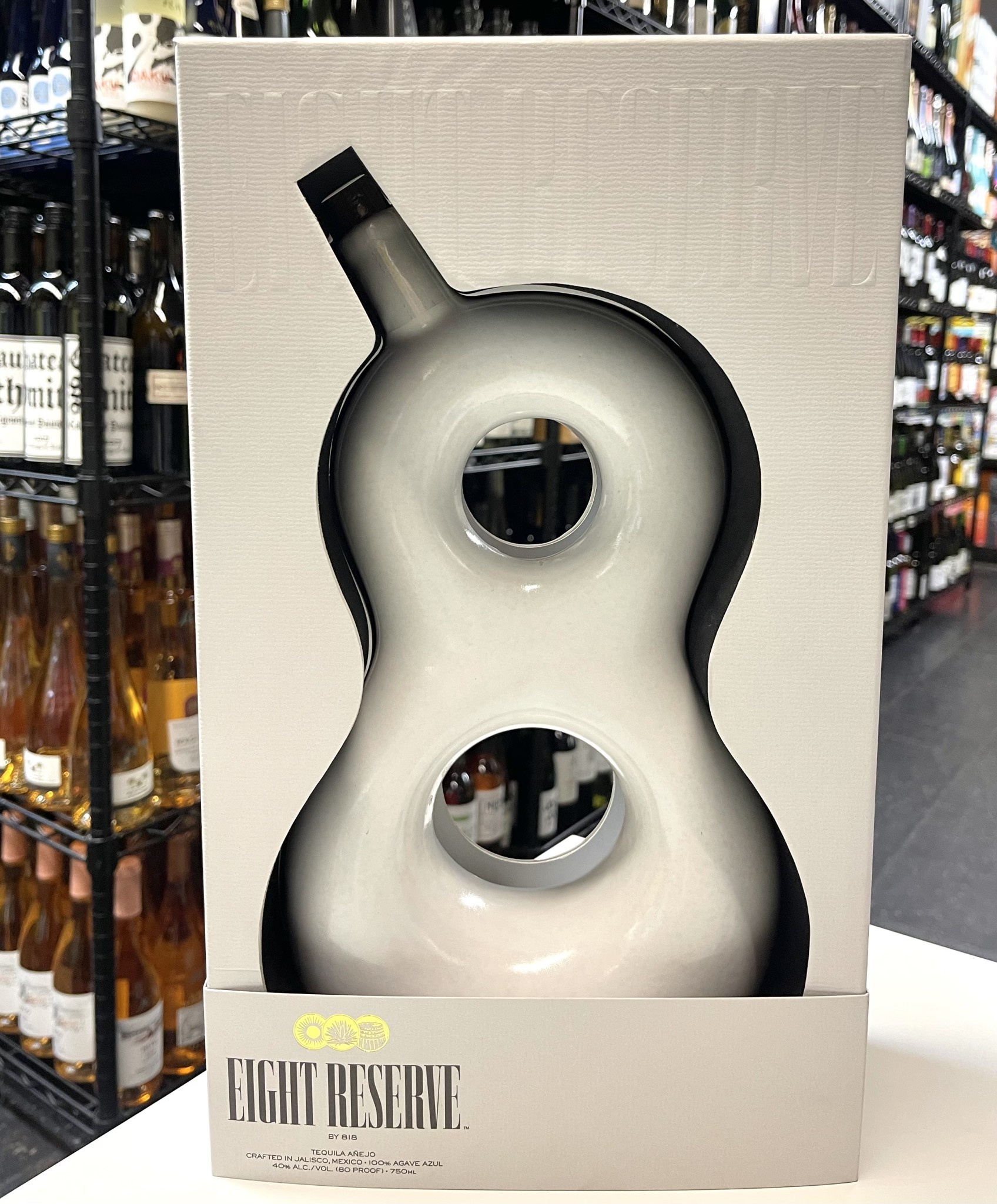 Eight Reserve by 818 Anejo Tequila 750ml