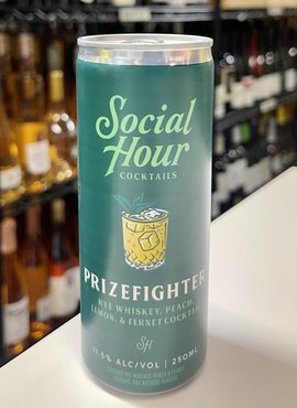 Social Hour Social Hour Prizefighter Rye Whiskey 250ml