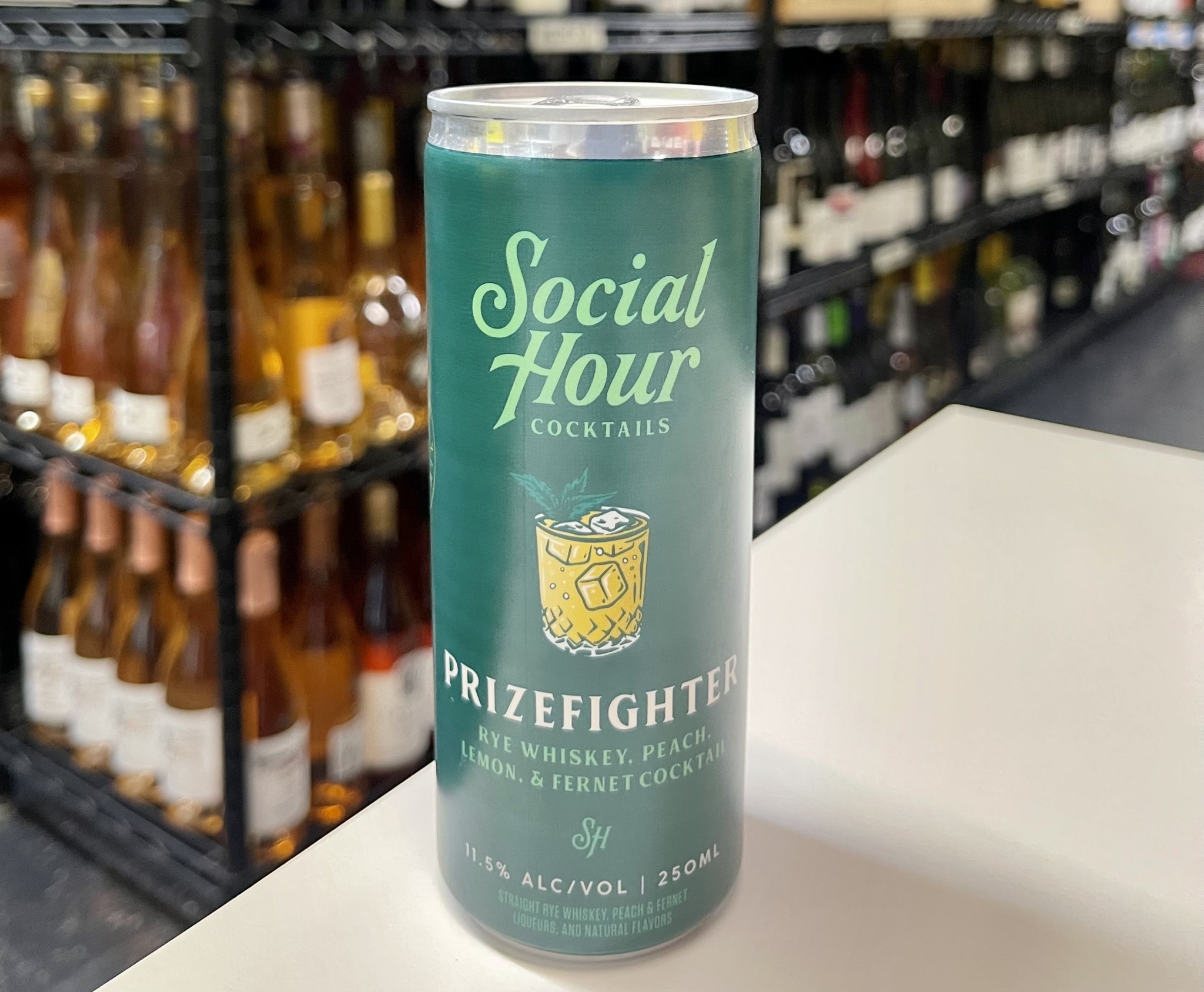 Social Hour Prizefighter Rye Whiskey 250ml Divino