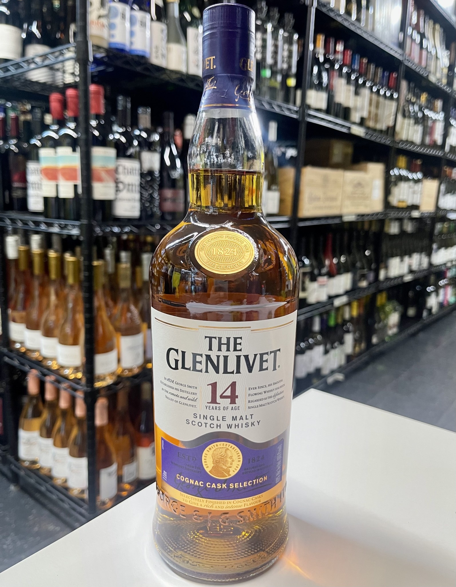The Glenlivet The Glenlivet Single Malt 14Y Scotch 1L