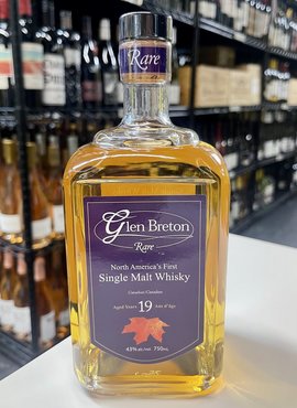 Glen Breton Rare 19Y Single Malt Whiskey 750ml