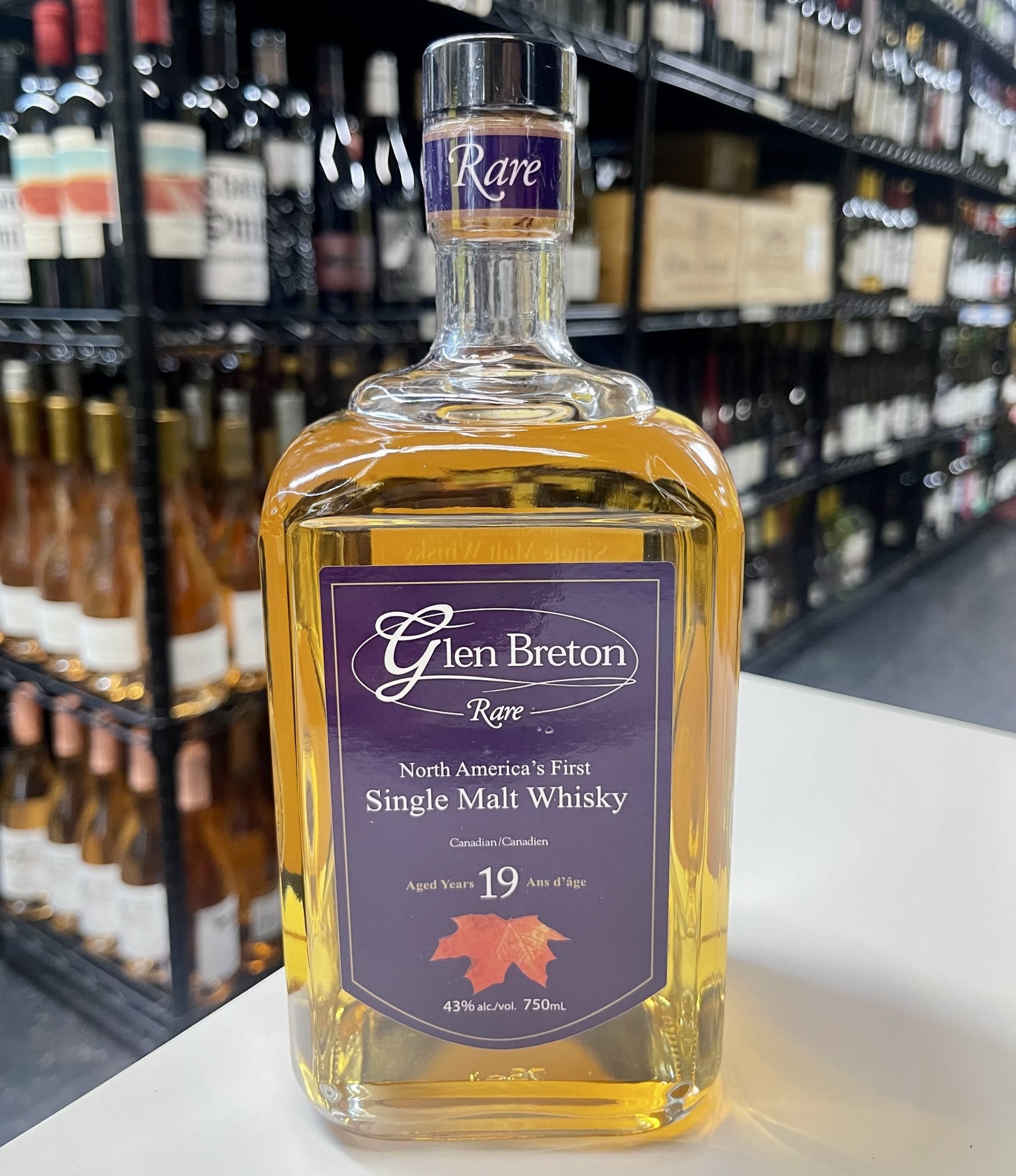 Glen Breton Rare 19Y Single Malt Whiskey 750ml