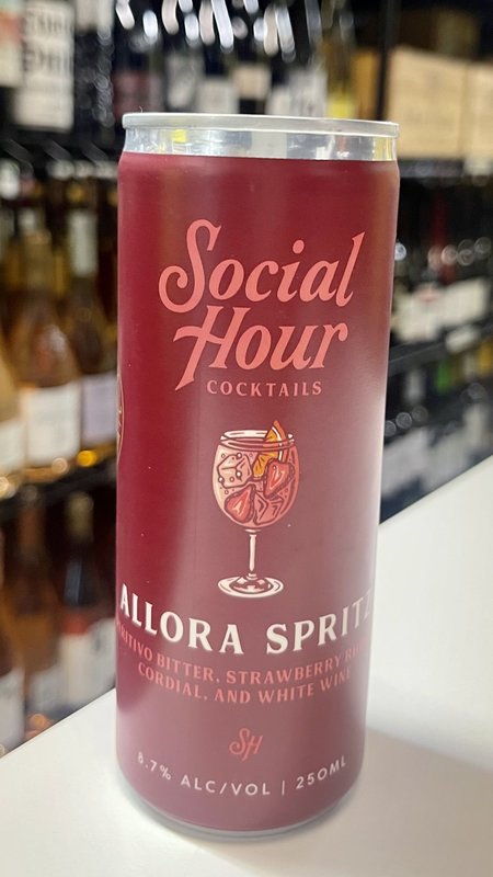 Social Hour Social Hour Allora Spritz Cocktail 250ml