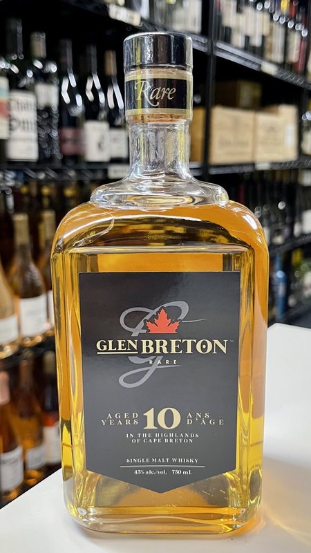 Glen Breton Rare 10Y Single Malt Whiskey 750ml