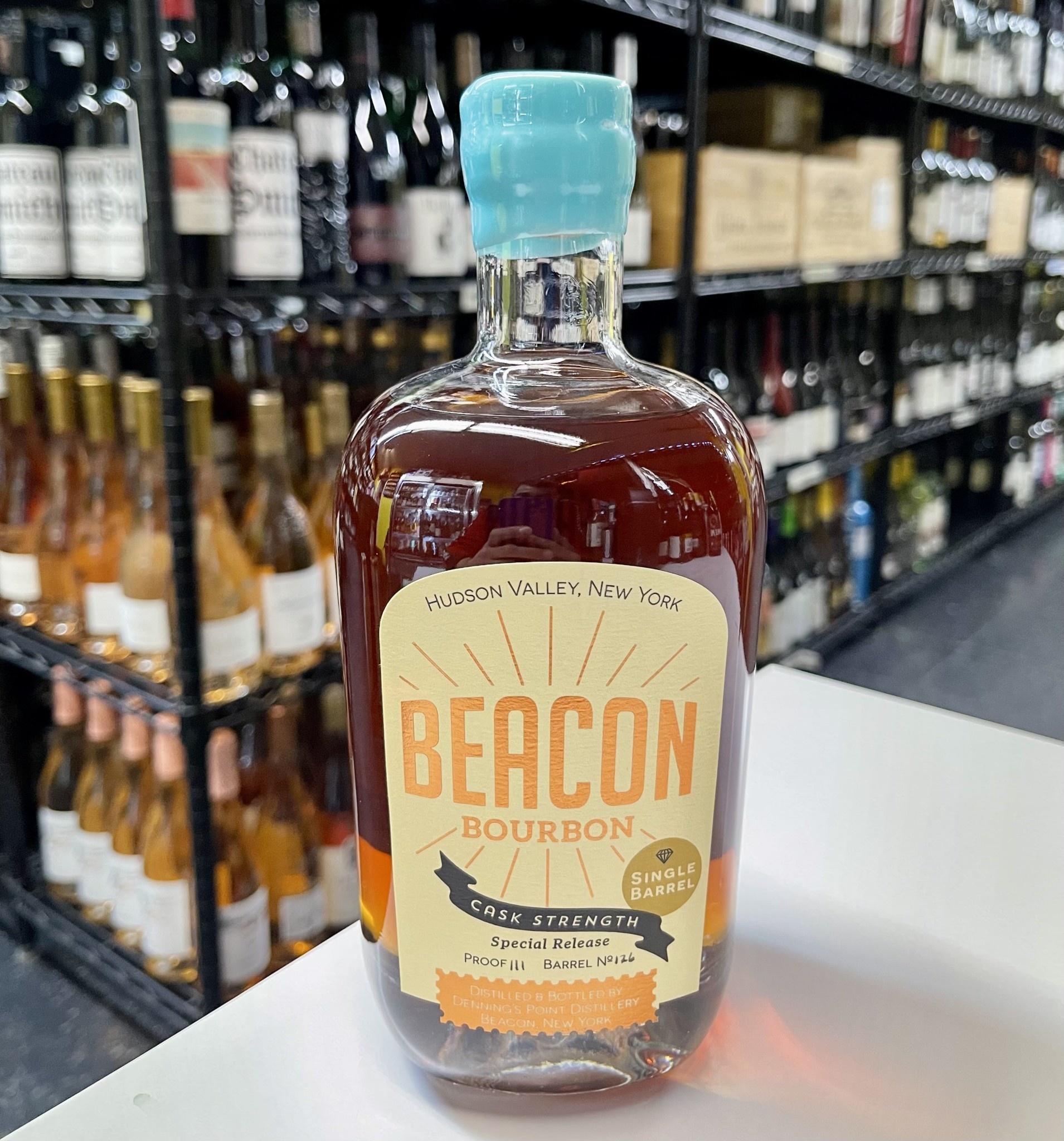 Beacon Bourbon Cask Strength Whiskey  750ml