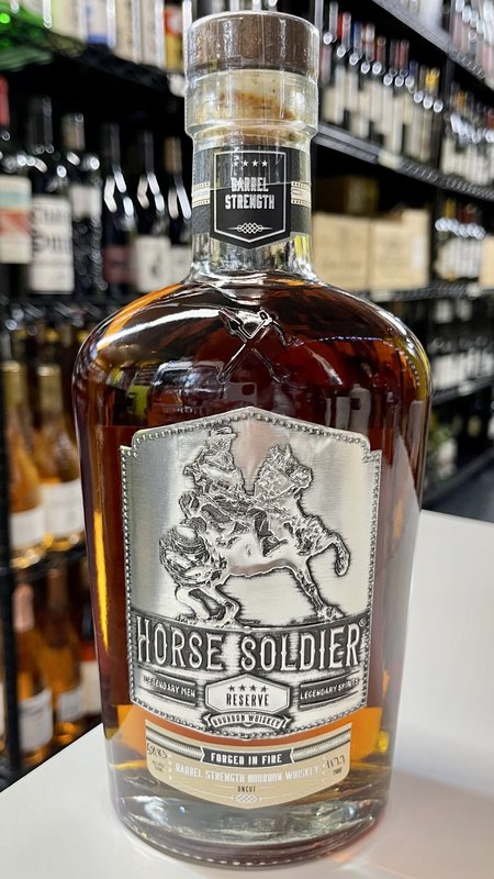 Horse Soldier Barrel Strength Bourbon Whiskey 750ml