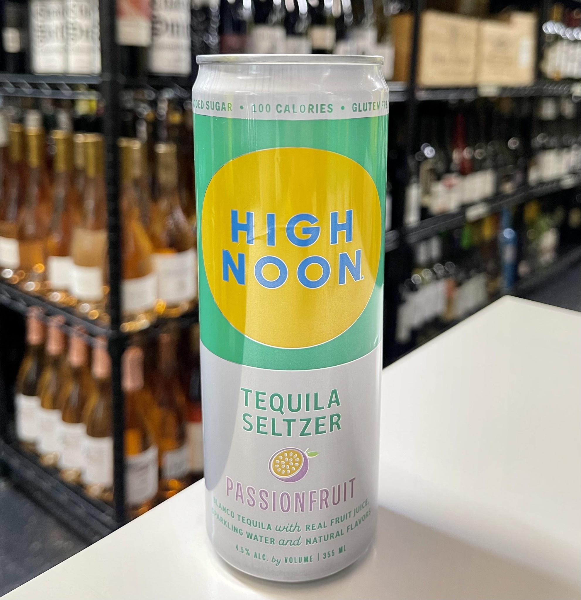 High Noon Passionfruit Tequila Seltzer 355ml Divino