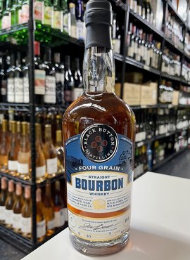 Black Button Four Grain Straight Bourbon  Whiskey 750ml