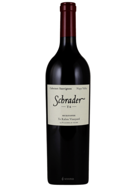 Schrader Schrader Cabernet Sauvignon T6 Beckstoffer to Kalon Vineyard 2012