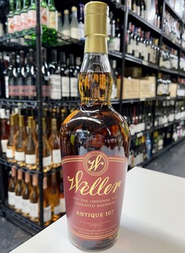 W.L.  Weller Antique 107 Wheated Straight Bourbon 750ml