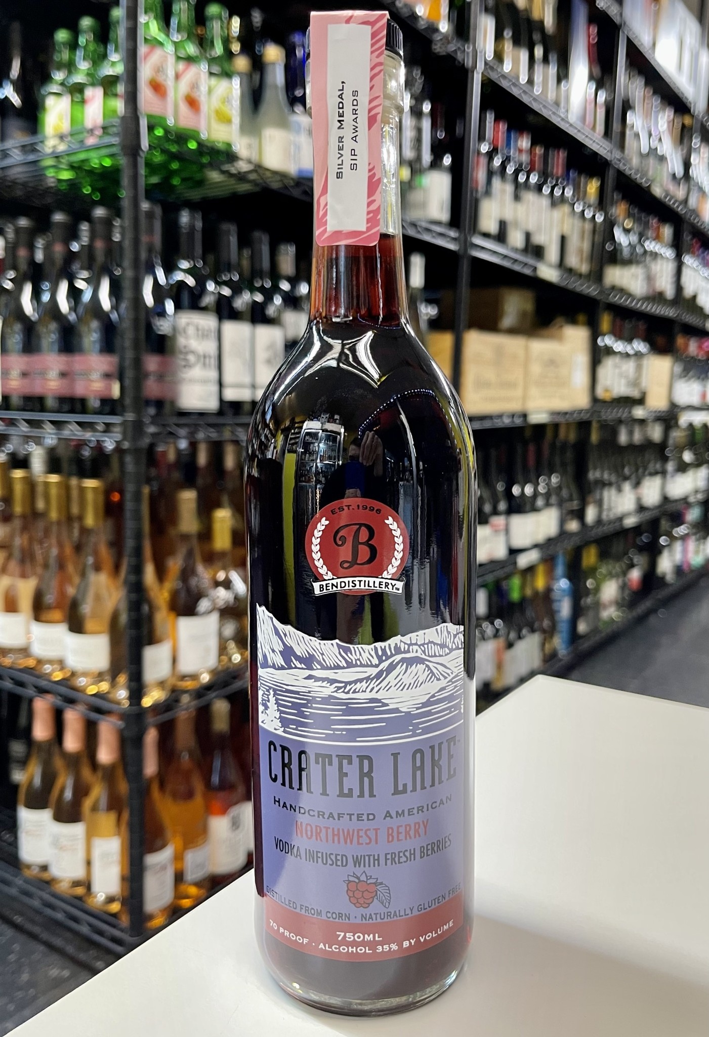 Crater Lake Northwest Berry Vodka 750ml