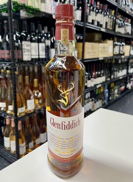 Glenfiddich 12 Year Sherry Cask Finish Scotch Whiskey 750ml