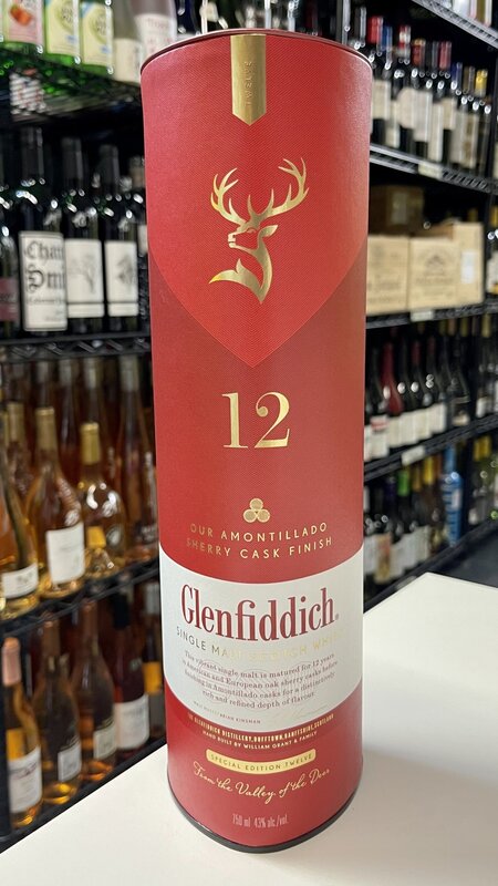 Scotch Scotch, Sherry Cask Glenfiddich, 12 Year, 750ml